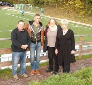 Jürgen Frensch (TUS Niederberg), Burkhard Lewer (TUS Niederberg), Marion Mühlbauer, Marion Lipinski-Naumann