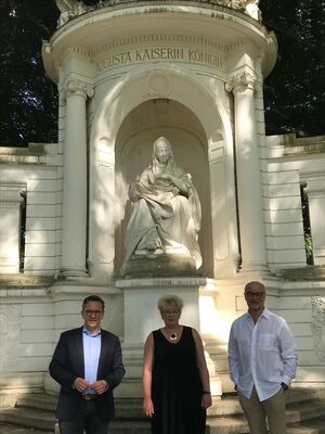 Dr. Thorsten Rudolph (kulturpolit. Sprecher), Marion Lipinski-Naumann (Fraktionsvorsitzende), Rm Fritz Naumann