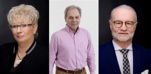 Rm Marion Lipinski-Naumann, Rm Hans-Peter Ackermann (Grüne), Rm Fritz Naumann