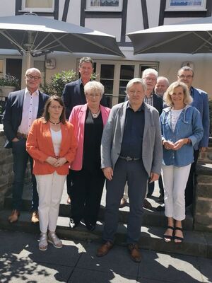 Foto v.l.: Naumann, Block, Pilger, Lipinski-Naumann, Hennemann, Bastian, Staudt, Köbberling und Bündgen