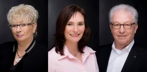 Rm Lipinski-Naumann (Fraktionsvorsitzende), Rm Wierschem (jugendpolit. Sprecherin), Rm Bastian (sozialpolit. Sprecher)